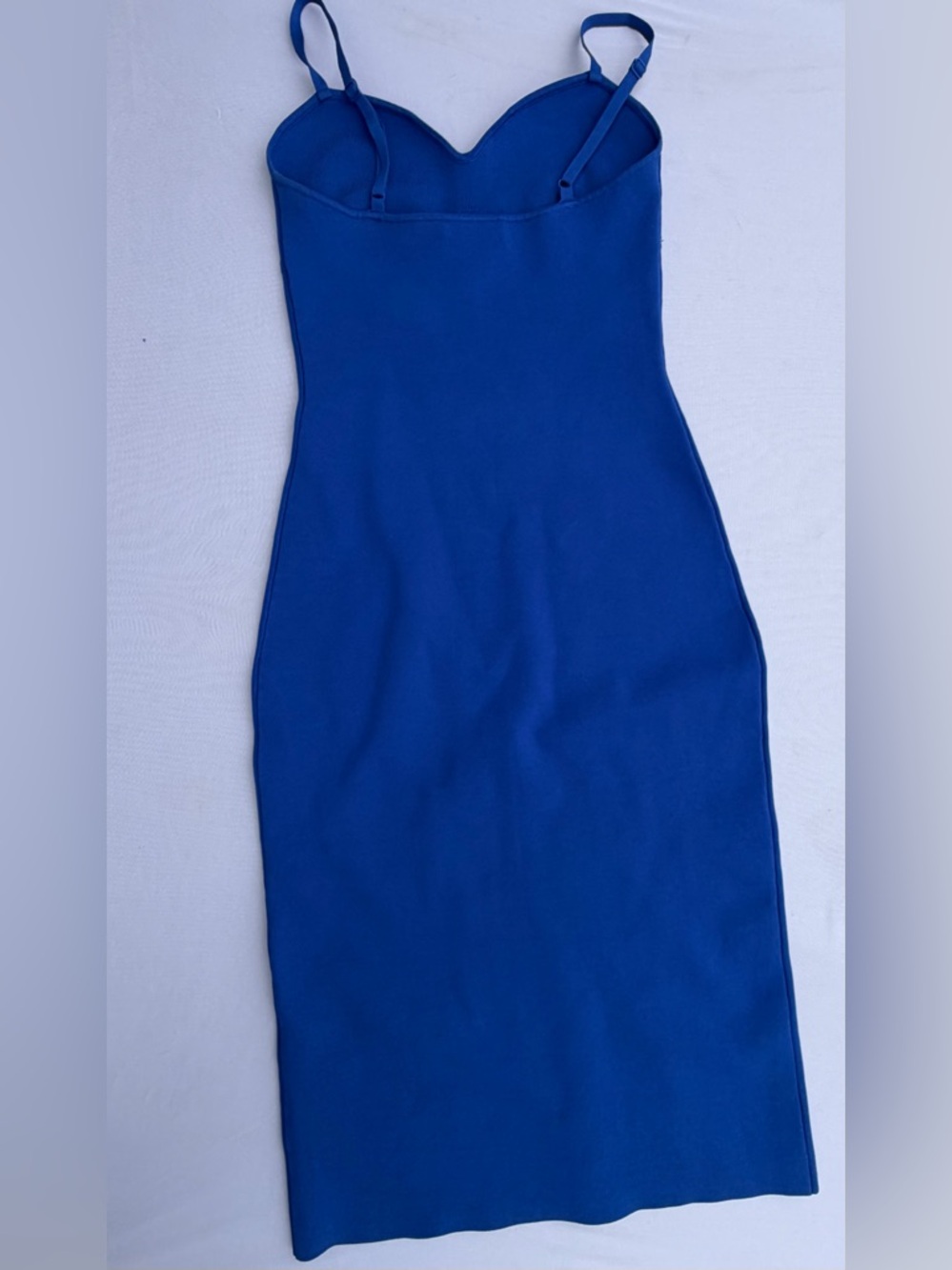 Babaton Cobalt Blue Midi Slip Dress - Picture 4 of 4